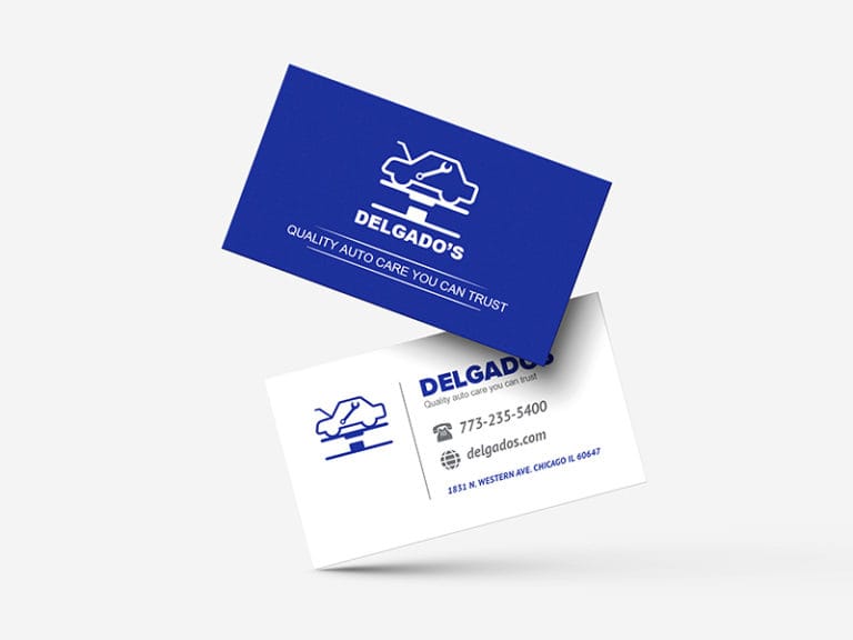 Business card design & printing