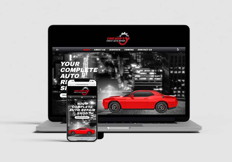 Mobile friendly Custom Website