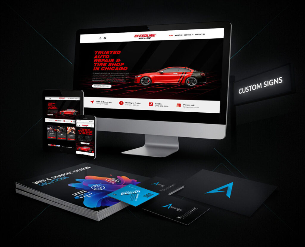 I combine web design, logo design, and branding into a single package that strengthens your online presence and helps your business stand out.